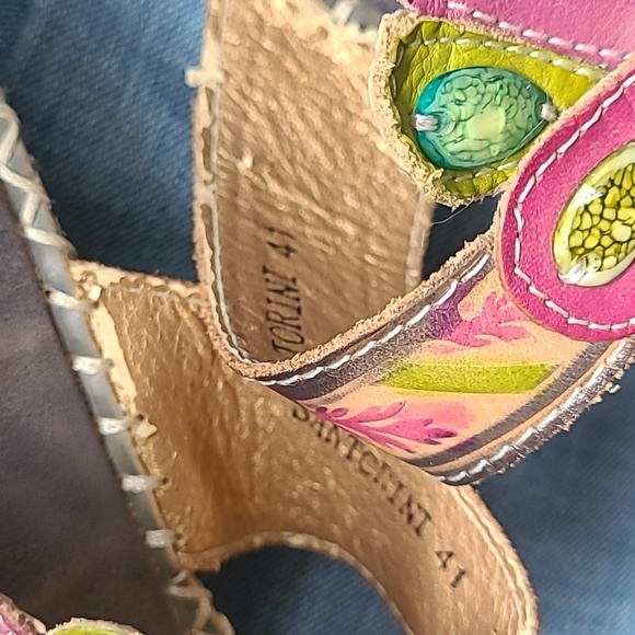 Spring Step L'Artiste Santorini Sandals Size 41 or US 9-9.5 - Picture 9 of 13